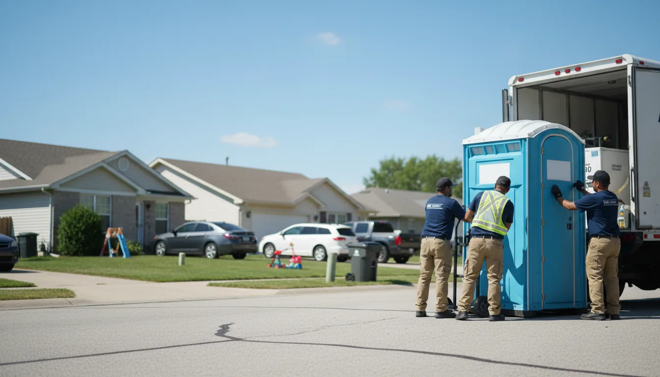 Standard Porta Potty Rentals in Lawrence, IN near me